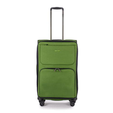 Stratic Bendigo Light + Koffer Weichschale Reisekoffer Trolley Rollkoffer mittelgroß, TSA Kofferschloss, 4 Rollen, Erweiterbar, im Sale